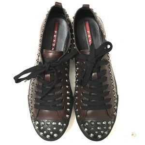 prada spiked shoes